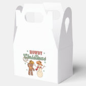 ハウディクリスマスグルービーカウボーイ雪だるまウェスターおもしろい フェイバーボックス (オープン)