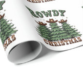 ハウディクリスマスサボスウェスタンクリスマス ラッピングペーパー (ロールコーナー)