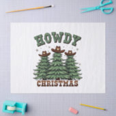 ハウディクリスマスサボスウェスタンクリスマス 薄葉紙 (クラフト)