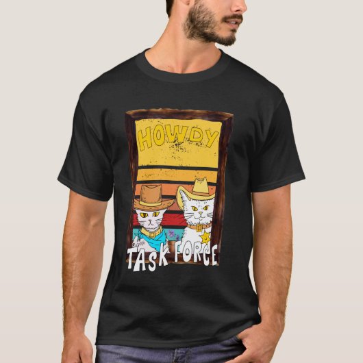 ハウディグッズ ハウディタスクフォースおもしろデザイン 面白い Tシャツ (正面)