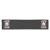 ハウディサンタウェスタンカウボーイロデオクリスマスプレゼント ショートテーブルランナー (横)