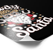 ハウディサンタウェスタンカウボーイロデオクリスマスプレゼント フォトプリント            (角)