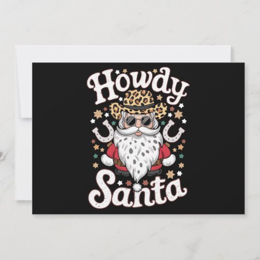 ハウディサンタ ウエスタンカウボーイ ロデオ クリスマス ギフト (正面)