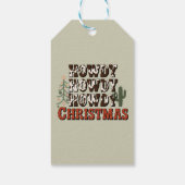 ハウディハウディクリスマスファミリークリスマスパーティーギフト ギフトタグ (裏面)