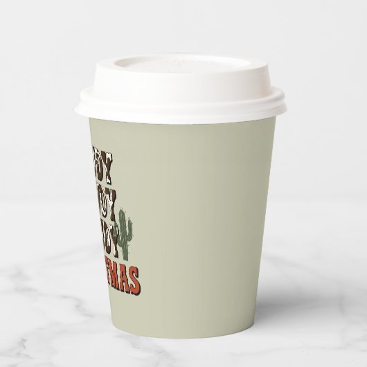 ハウディハウディクリスマスファミリークリスマスパーティーギフト 紙コップ (左)