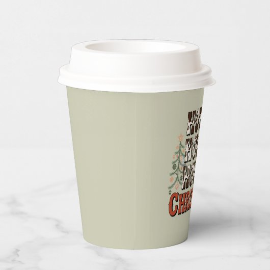 ハウディハウディクリスマスファミリークリスマスパーティーギフト 紙コップ (右)