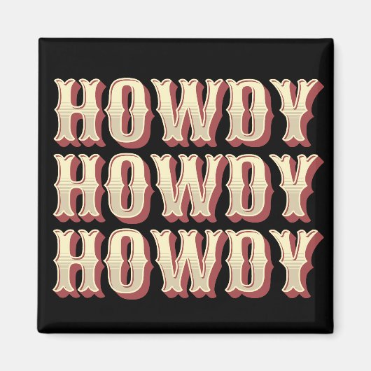 ハウディハウディ マグネット (正面)