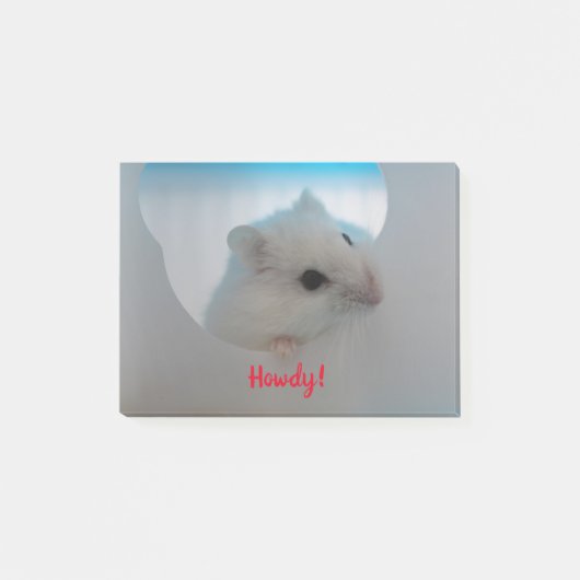 ハウディハムスター ポストイット (正面)