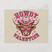 ハウディバレンタインカウヴァレンティネスDa&Yコケットラブ ポストカード (正面)