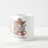 ハウディバレンタインカントリー格言 コーヒーマグカップ (正面左)