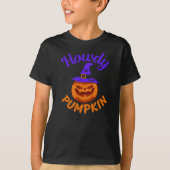 ハウディパンプキンハロウィーンTシャツ Tシャツ (正面)