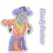 ハウディパートナーゼブラ シール (正面)