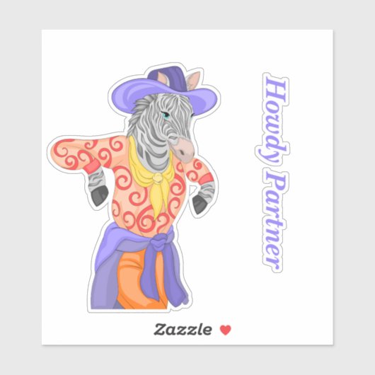 ハウディパートナーゼブラ シール (シート)