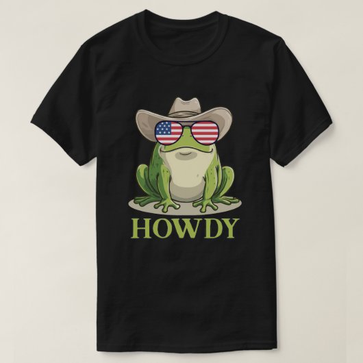 ハウディフロッグ Tシャツ (デザイン正面)