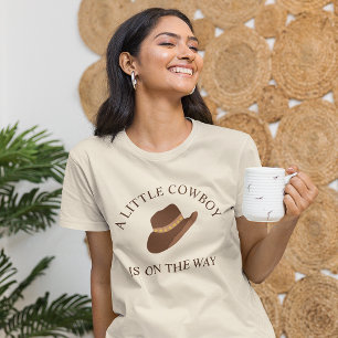 ハウディベイビー!カウボーイウェスタン ベビーシャワー Tシャツ