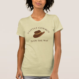 ハウディベイビー！カウボーイウェスタン ベビーシャワー Tシャツ