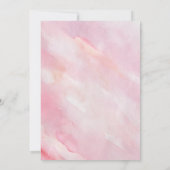 ハウディベビーガールウェスタンベビーシャワー招待状 招待状 (裏面)