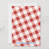 ハウディベビーバーベキュー!シャワー招待状 招待状 (裏面)