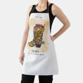 ハウディホリデーズクリスマスライトカウボーイブーツ エプロン (インサイチュ)