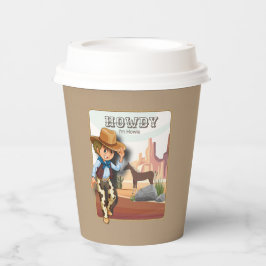 ハウディホーウィーズ最初の誕生日アニマルプリント紙cu 紙コップ