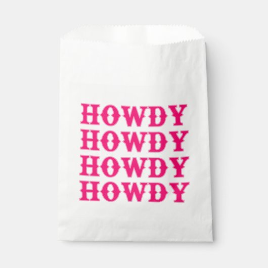 ハウディーコウガールディスコラストロデオ フェイバーバッグ (正面)