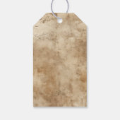 ハウディ女性のカーボーイピンクフローラブーツウェスタンシック ギフトタグ (裏面)