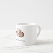 ハウディ女性のカーボーイフローラハット エスプレッソカップ (正面右)