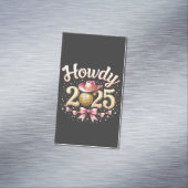 ハウディ2025年新年イブカウボーイウェスタン マグネット名刺 (インサイチュ)