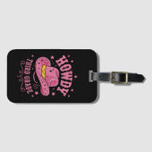 ハウディ3グレードカウボーイ女性のカーボーイ新学期 ラゲッジタグ (正面横)