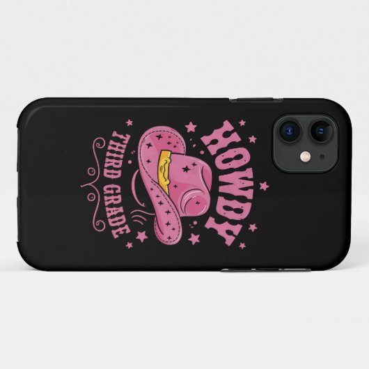 ハウディ3グレードカウボーイ女性のカーボーイ新学期 Case-Mate iPhoneケース (裏面(横))