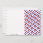 ハウディ!アメリカンカウボーイ&女性のカーボーイ誕生日招待状 招待状 (裏面)