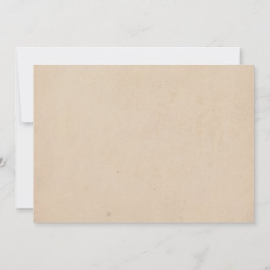 ハウディ！ウェスタンロデオカウボーイ誕生日写真 招待状 (裏面)