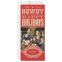 ハウディ·ウエスタン·クリスマス·フォトカード