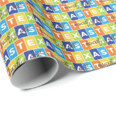 ハウディ・オールカラフルテキサス州 ラッピングペーパー (ロールコーナー)