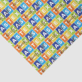 ハウディ・オールカラフルテキサス州 薄葉紙 (詳細)