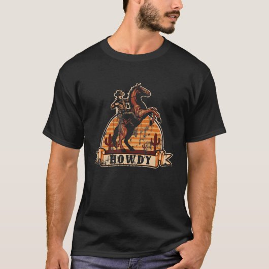 ハウディ・カウボーイ Tシャツ (正面)