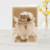 「ハウディ!」 カード (黄色い花)