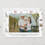 ハウディ・クリスマス | おもしろい西クリスマスフォト シーズンカード (裏面)