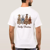 ハウディ・クリスマス ウエスタン・クリスマス Tシャツ (裏面)