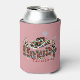 ハウディ・クリスマス |カウボーイクリスマスツリー 缶クーラー