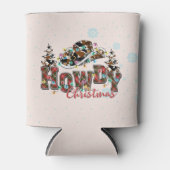 ハウディ・クリスマス |カウボーイクリスマスツリー 缶クーラー (正面)