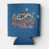 ハウディ・クリスマス |カウボーイクリスマスツリー 缶クーラー (正面)