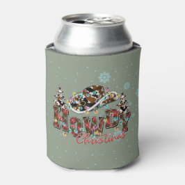 ハウディ・クリスマス |カウボーイクリスマスツリー 缶クーラー