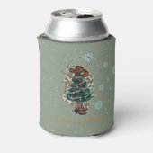 ハウディ・クリスマス |カウボーイクリスマスツリー 缶クーラー (缶裏面)