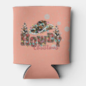 ハウディ・クリスマス |カウボーイクリスマスツリー 缶クーラー (正面)