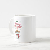 ハウディ クリスマス スノーマン マグカップ 330ml (正面左)
