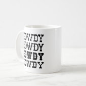 ハウディ コーヒーマグカップ (正面左)