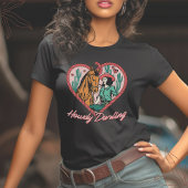 ハウディ・ダーリングの馬と女 Tシャツ