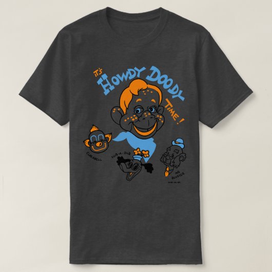 ハウディ・ドーディ Tシャツ (デザイン正面)
