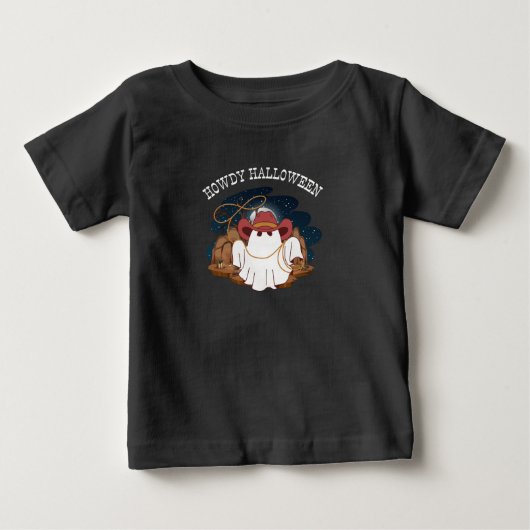 ハウディ・ハロウィーン ベビーTシャツ (正面)